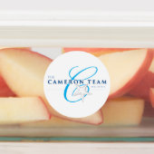 Das Cameron-Team-Logo Etiketten (Befestigt)