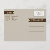 Das Camouflage-Kalender-Foto speichern die Datumsk Ankündigungspostkarte (Rückseite)