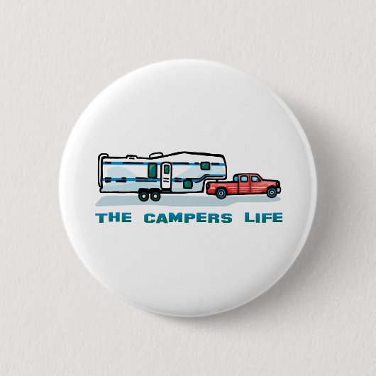 Das Camper-Leben Button (Vorderseite)