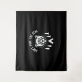 Das Camping der Bärenjagd darf nicht geplündert we Wandteppich (Vorderseite)