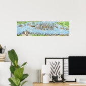 Das Campment der englischen Streitkräfte Poster (Heimbüro)