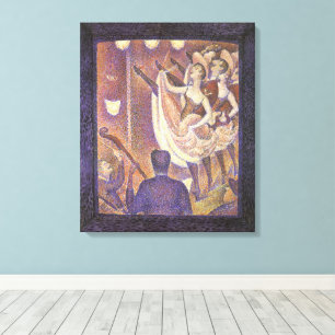 Das Can Can Dance, Le Chahut von Georges Seurat Leinwanddruck