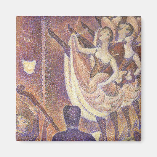 Das Can Can Dance, Le Chahut von Georges Seurat Magnet (Vorne)