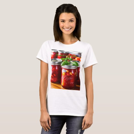 Das Canning der Arbeit ist nie getan. T-Shirt (Vorne ganz)