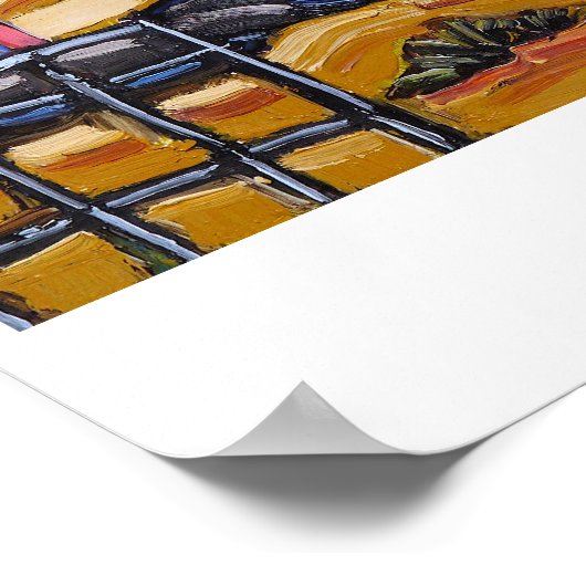 Das Cape Hatteras Lighthouse Poster (Ecke)