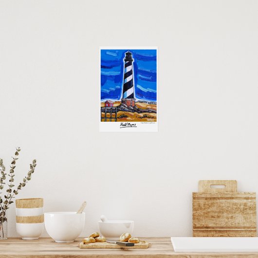 Das Cape Hatteras Lighthouse Poster (Küche)