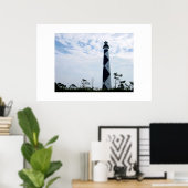Das Cape Lookout Lighthouse Poster (Heimbüro)