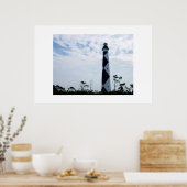 Das Cape Lookout Lighthouse Poster (Küche)
