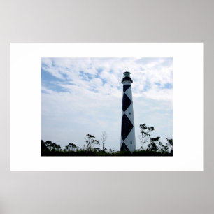 Das Cape Lookout Lighthouse Poster