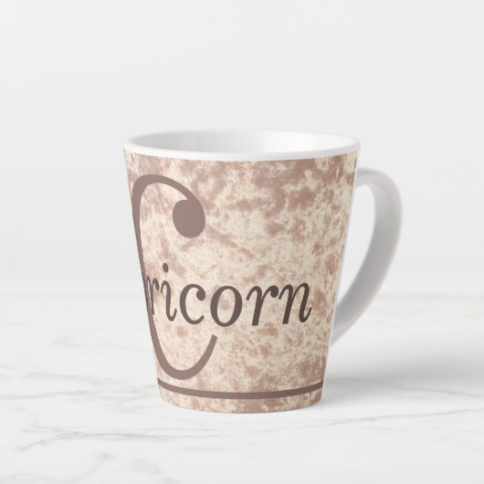 Das Capricorn Star Schild Tasse Cup Geschenk (Rechte Ecke)