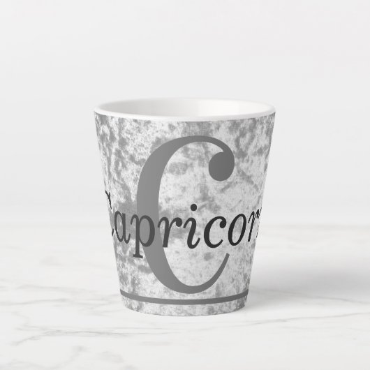 Das Capricorn Star Schild Tasse Cup Geschenk (Vorderseite)