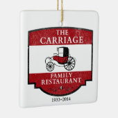 Das Carriage House Restaurant La Mirada Keramikornament (Rechts)