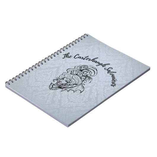 Das Carterhaugh Salonnières-Notebook Notizblock (Linke Seite)