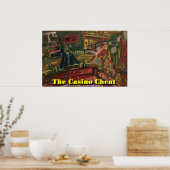 Das Casino Cheat Poster (Küche)