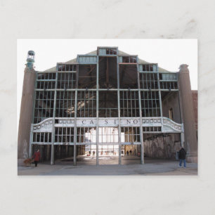 Das Casino Gebäude, Asbury Park NJ Postkarte