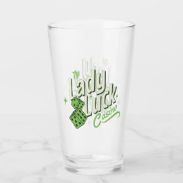 Das Casino Lady Luck Glas