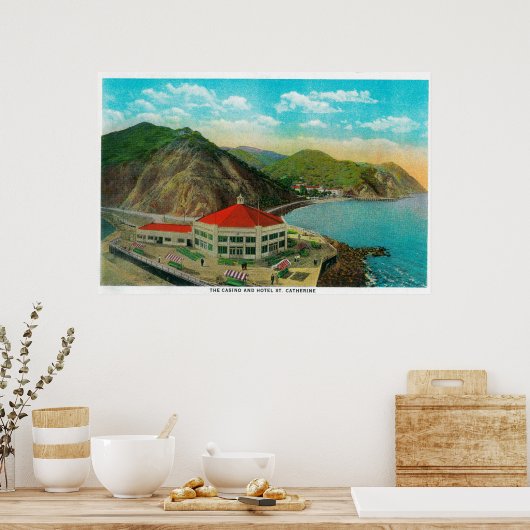 Das Casino und das Hotel St. Catherine Poster (Küche)