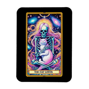 Das Cat Lover Tarot Card Magnet