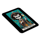 Das Cat-Tarot-Magnet der Hohepriesterin Magnet (Rechte Seite)