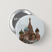 Das cathedral_eng des Heilig-Basilikums Button (Vorne & Hinten)