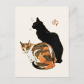 Das Cats Portrait Theophile Steinlen Postkarte (Vorderseite)