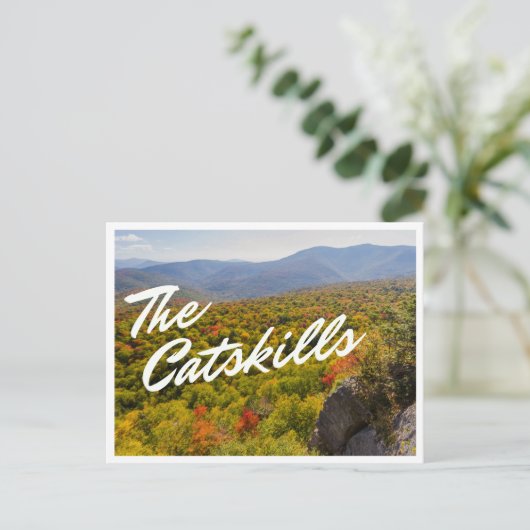 Das Catskill Mountains Foto Postkarte (Stehend Vorderseite)