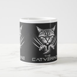 Das Catverine Halloween-Thema Jumbo-Tasse