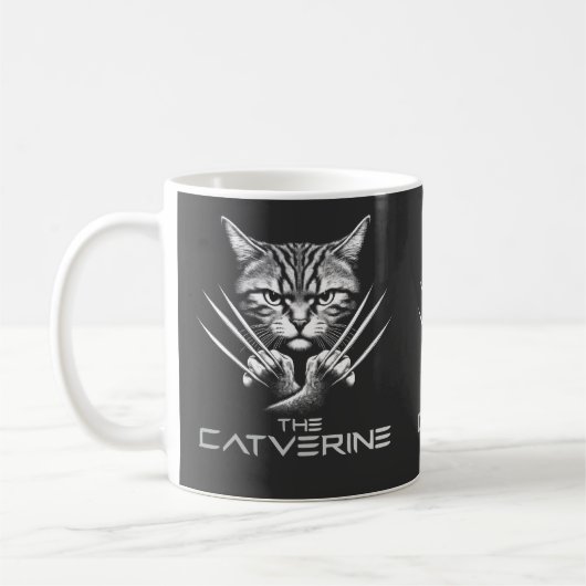 Das Catverine Halloween-Thema Kaffeetasse (Links)