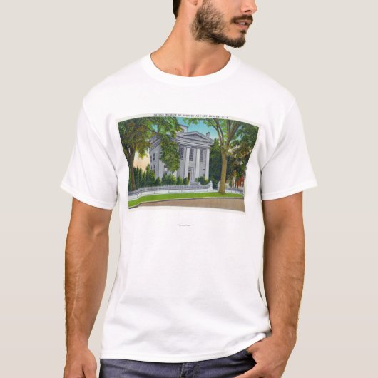 Das cayuga-Museum der Geschichte und der Kunst T-Shirt (Vorderseite)