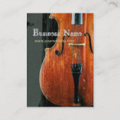 Das Cello Visitenkarte (Rückseite)