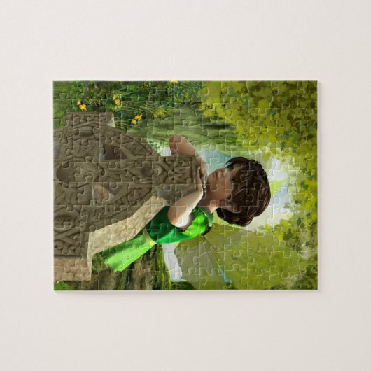 Das Celtic Fairy Jigsaw Puzzle (Horizontal)