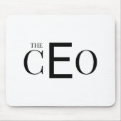 Das CEO Professional Schreibtisch Grafik-Mauspad Mousepad (Vorne)