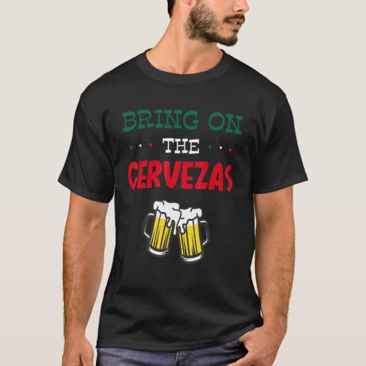 Das Cervezas Cinco de Mayo T-Shirt (Vorderseite)