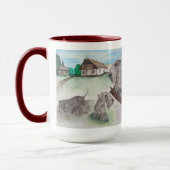 Das Cesky Terrier Tasse (Links)