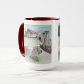 Das Cesky Terrier Tasse (Vorderseite Links)