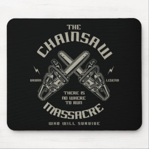 Das Chainsaw-Massaker, wer wird überleben? Mousepad