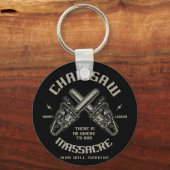 Das Chainsaw-Massaker, wer wird überleben? Schlüsselanhänger (Vorderseite)