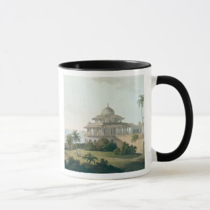 Das Chalees Satoon, im Fort von Allahabad auf Th Tasse