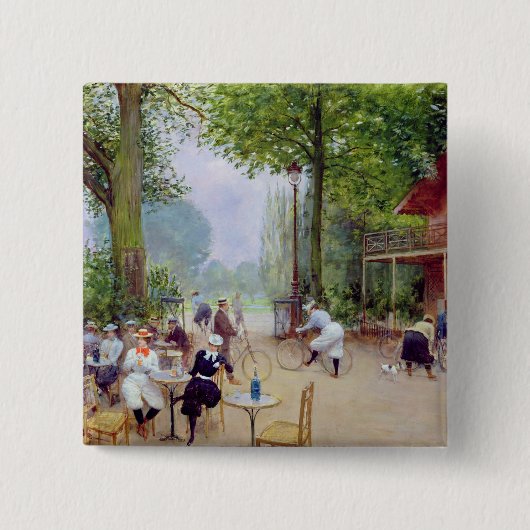 Das Chalet du Cycle im Bois de Boulogne Button (Vorderseite)