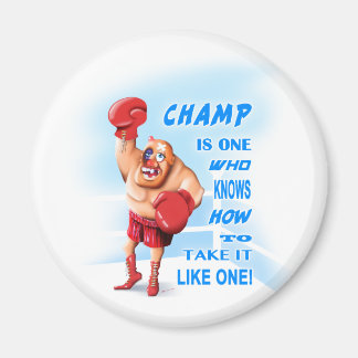 Das Champ Round Magnet