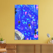 Das Chaos des Geistes Leinwanddruck (Insitu (Wohnzimmer))