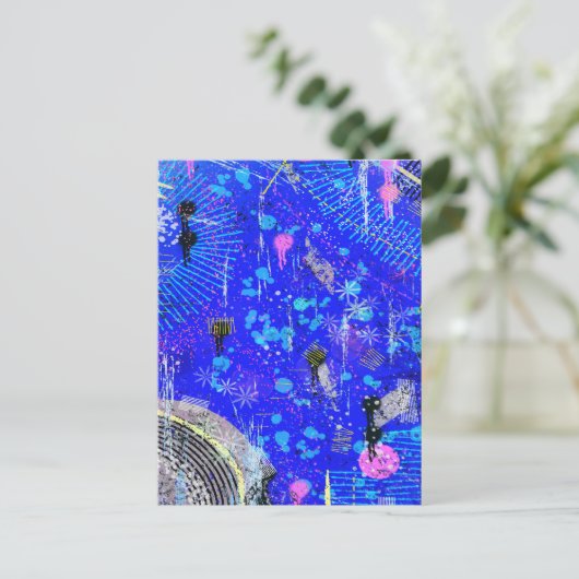 Das Chaos des Geistes Postkarte (Stehend Vorderseite)