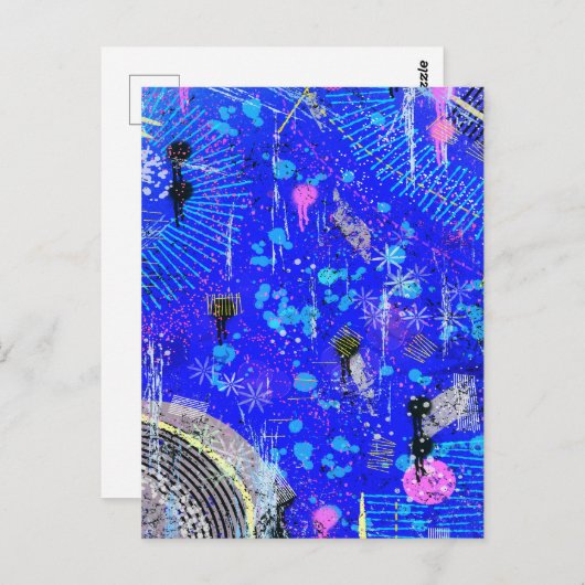 Das Chaos des Geistes Postkarte (Vorne/Hinten)