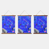 Das Chaos des Geistes Wandteppich Mit Holzrahmen (Dreifach)