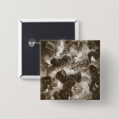 Das Chaos, graviert von Bernard Picart Button (Vorne & Hinten)