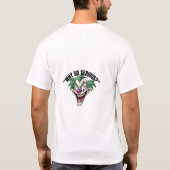 Das Chaos hat ein Gesicht T-Shirt (Rückseite)
