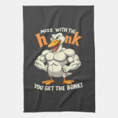 Das Chaos mit dem Honk bekommt man die Bonk-Fitnes Geschirrtuch (Vertikal)