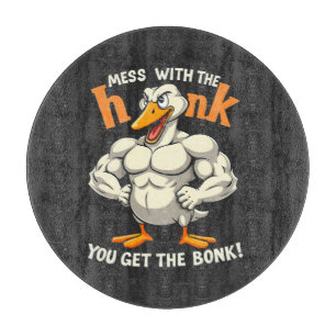 Das Chaos mit dem Honk bekommt man die Bonk-Fitnes Schneidebrett