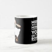 Das Chaos mit der Honke bekommt man den Bonk Kaffeetasse (Mittel)