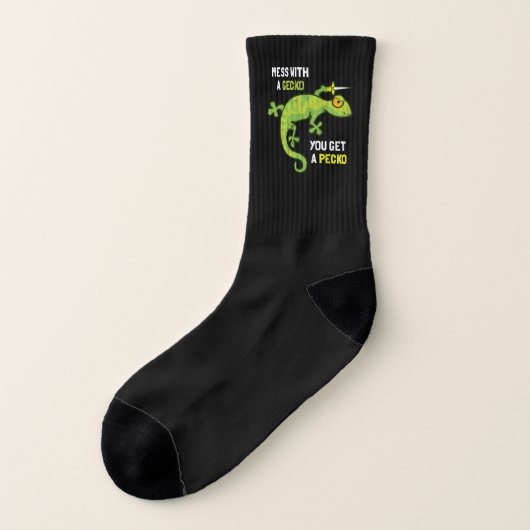 Das Chaos mit Gecko Sie bekommen eine neue Meme Pe Socken (Links - Außen)